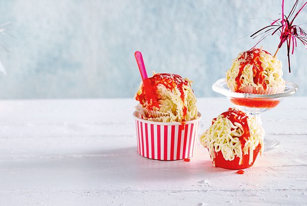 Spaghettieis-Cupcakes Rezept-F8578302-01 Spaghettieis-Cupcakes Rezept-F8578302-01