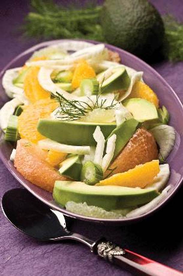 Avocado-Fenchel-Zitrus-Salat Rezept | LECKER