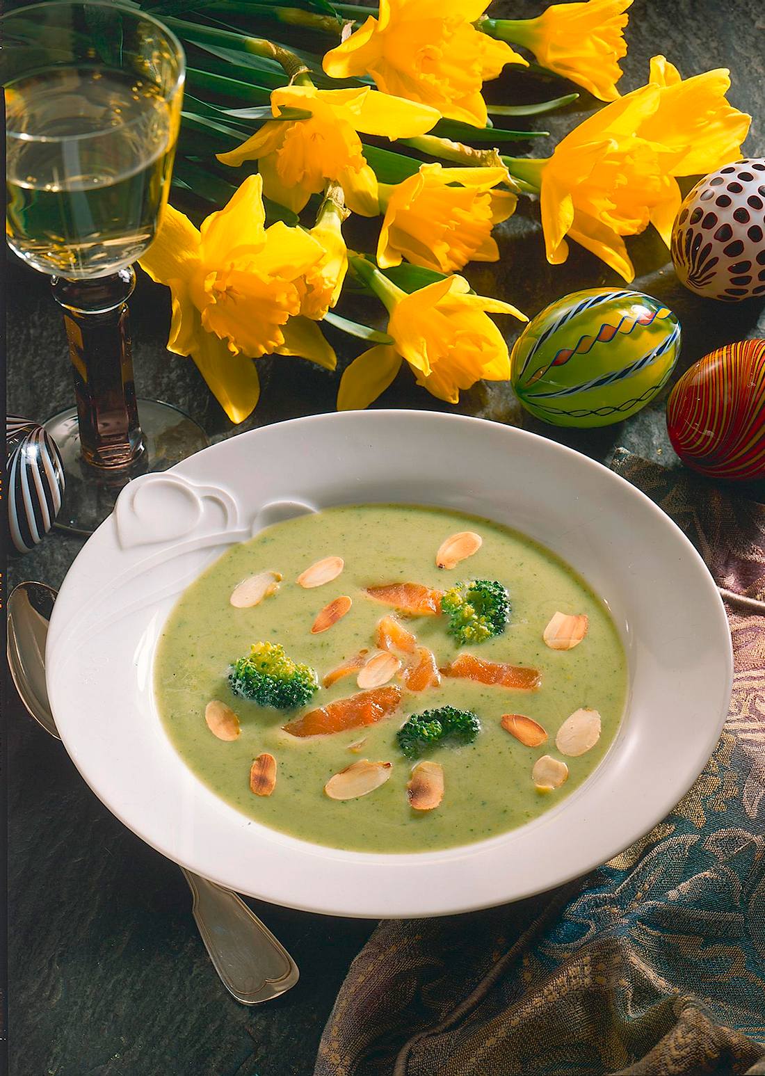 Broccoli Cremesuppe Mit Lachs Rezept LECKER