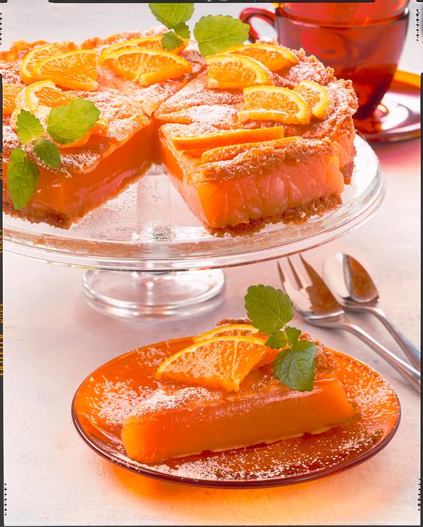 Campari-Orangen-Torte Rezept | LECKER