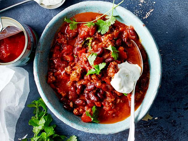 Chili con Carne mit Zimt Rezept Chili con Carne mit Zimt Rezept