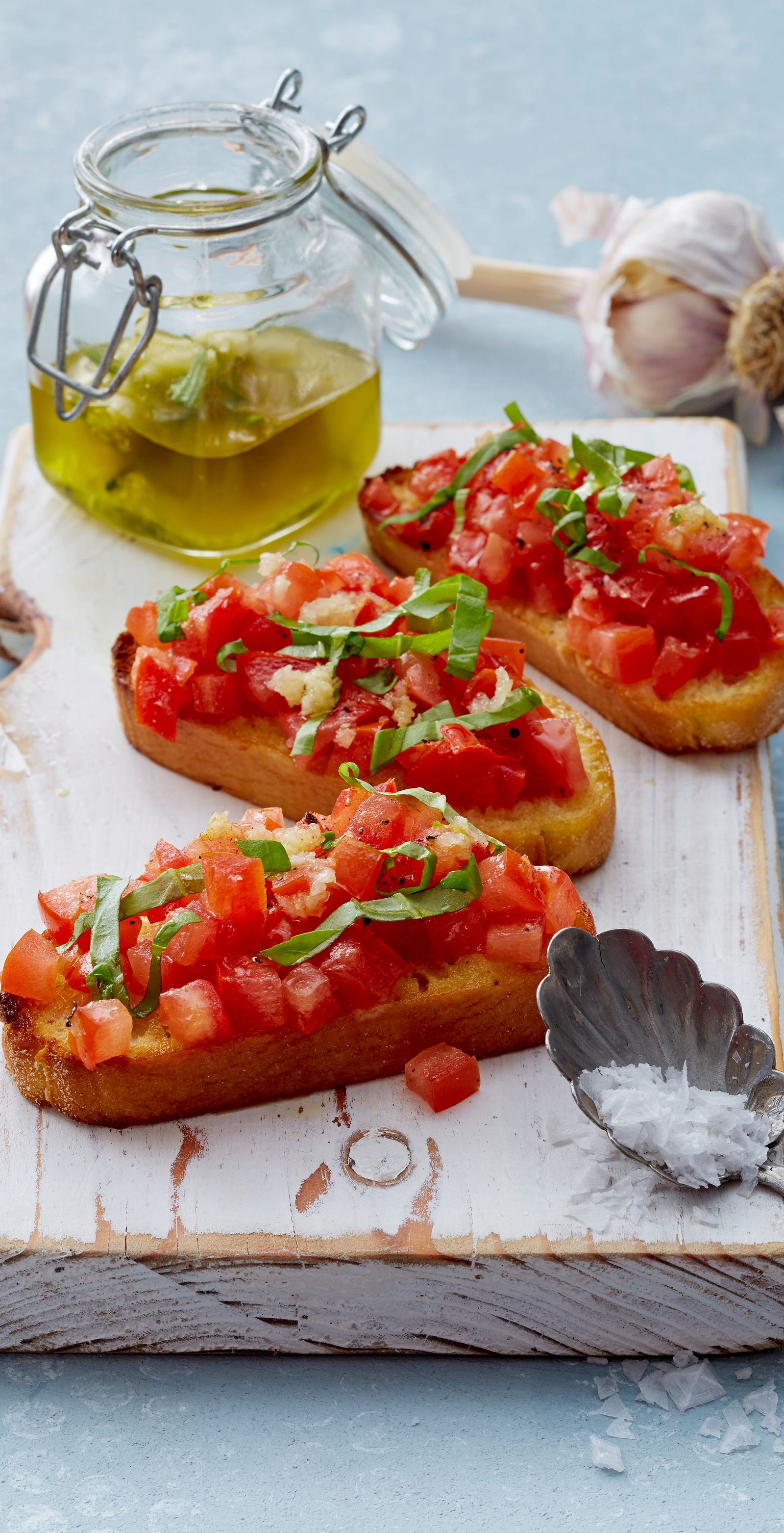 Crostini Mit Knoblauch Rezept Lecker