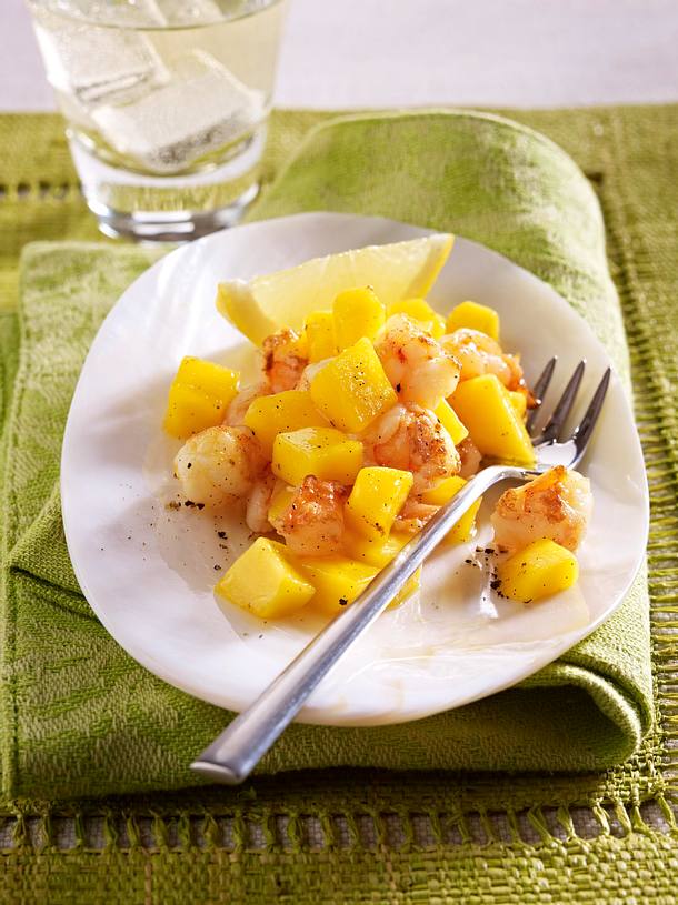 Garnelen-Mango-Salat Rezept | LECKER