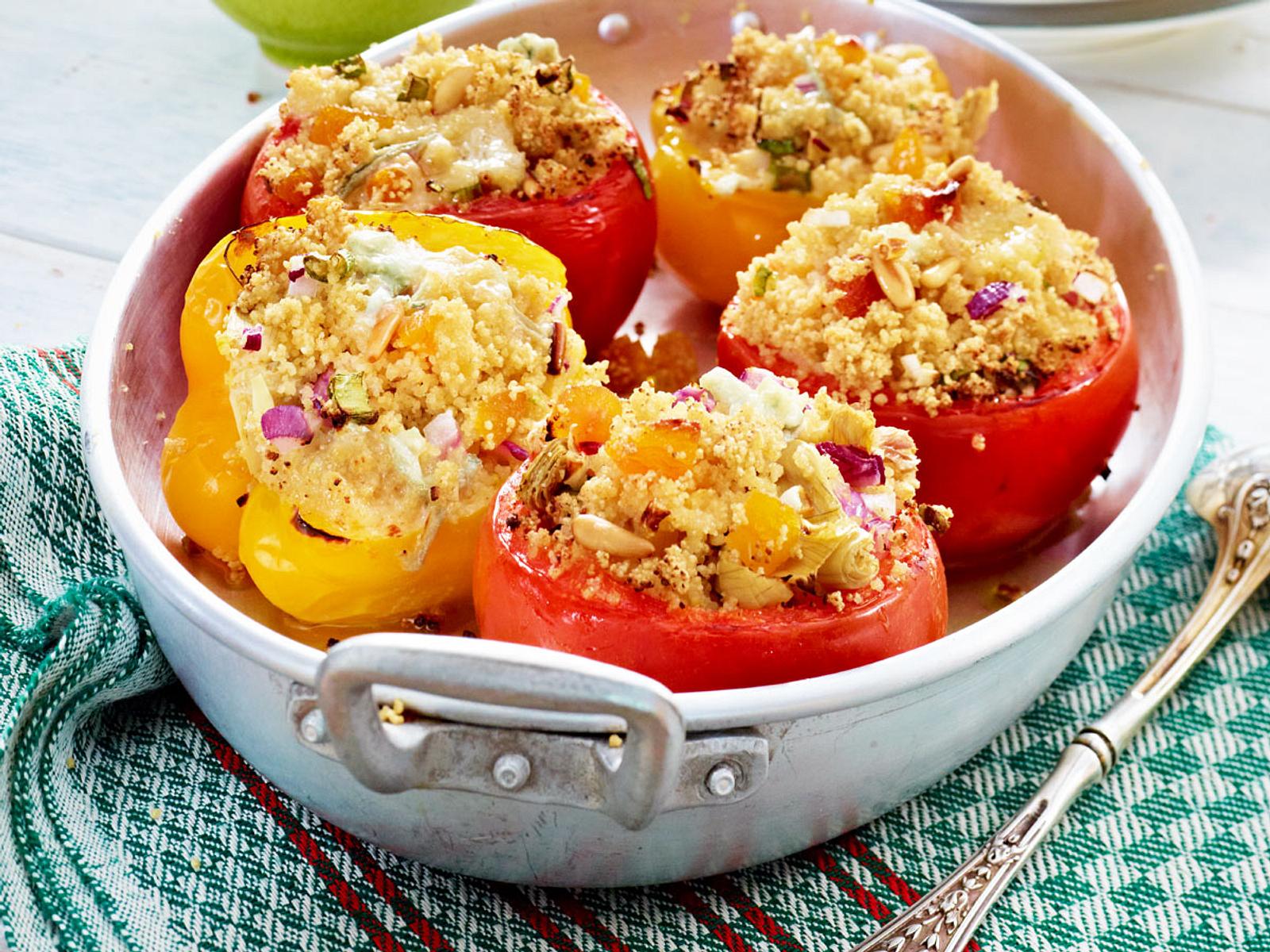 Gef Llte Tomaten Und Paprika Rezept Lecker