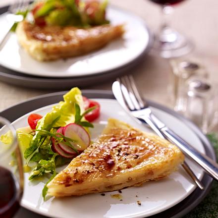 Gestürzte Rüben-Tarte (Rüben-Tatin) Rezept Gestürzte Rüben-Tarte (Rüben-Tatin) Rezept