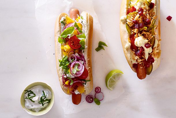 Griechischer Hotdog Rezept Griechischer Hotdog Rezept