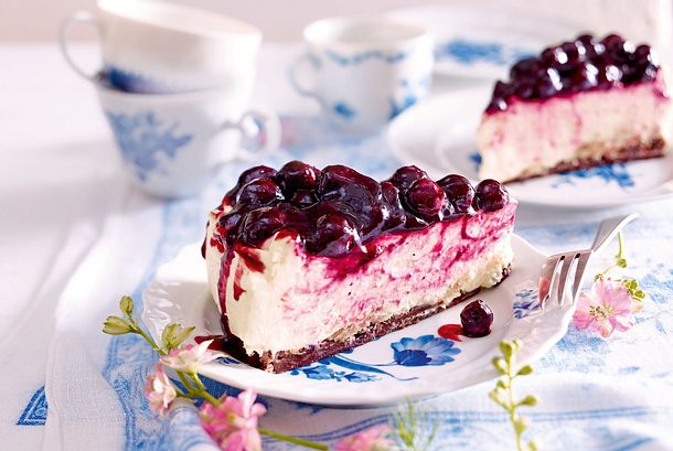 Heidelbeer-Käsekuchen Rezept Heidelbeer-Käsekuchen Rezept