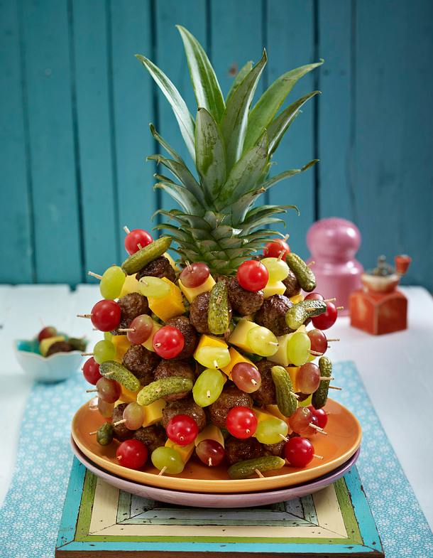 Käse-Hackbällchen-Igel Rezept | LECKER