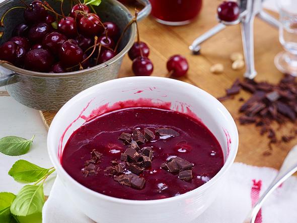 Kirschmarmelade Sommerfrüchte im Glas LECKER