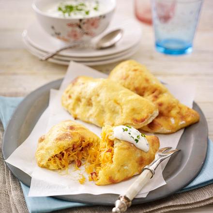 Kartoffel-Sauerkraut-Piroggen Rezept Kartoffel-Sauerkraut-Piroggen Rezept