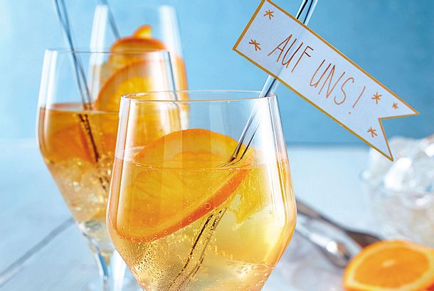 Lillet-Orangen-Spritz Rezept Lillet-Orangen-Spritz Rezept