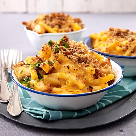 Macaroni & Cheese mit Hähnchen Rezept Macaroni & Cheese mit Hähnchen Rezept