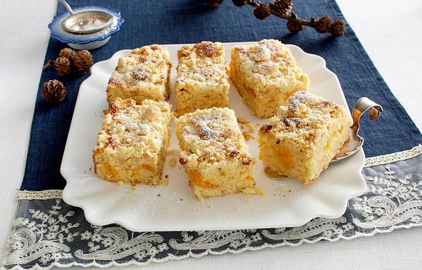 Mandarinen-Marzipan-Kuchen Rezept | LECKER