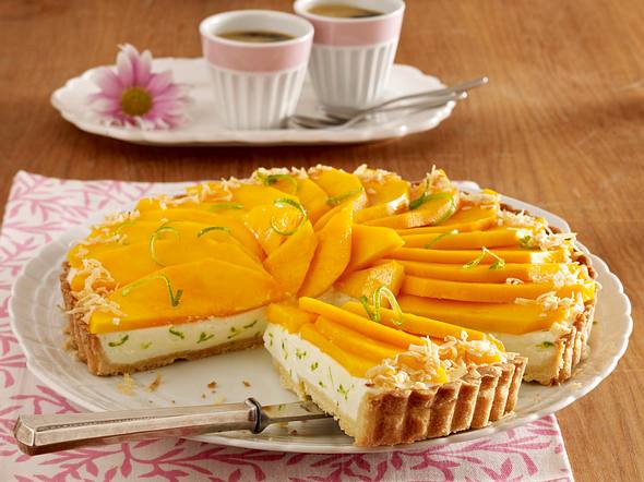 Exotische Joghurt Torte Mit Mango — Rezepte Suchen
