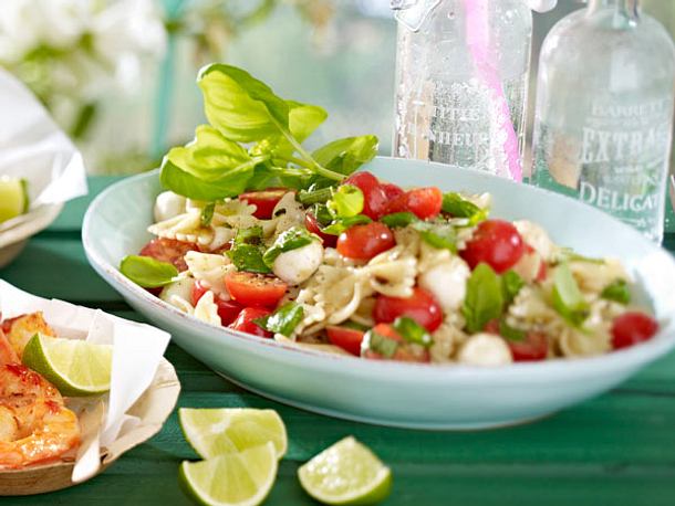 Nudelsalat "Caprese" Rezept Nudelsalat "Caprese" Rezept