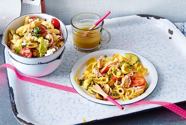 Nudelsalat „Kleine Hafenrundfahrt“ Rezept Nudelsalat „Kleine Hafenrundfahrt“ Rezept
