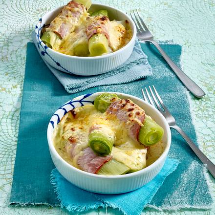 Porree-Gratin Rezept Porree-Gratin Rezept