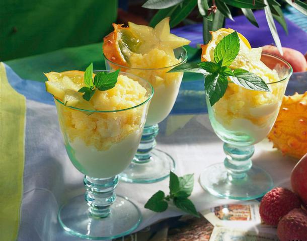 Prosecco-Pfirsich-Sorbet Rezept | LECKER