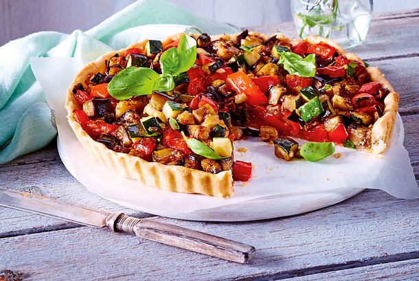 Quiche mit Ratatouillegemüse Rezept-F6694202 Quiche mit Ratatouillegemüse Rezept-F6694202