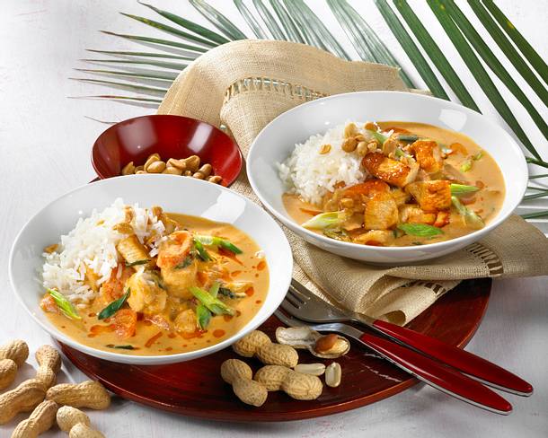 Rotes Thai-Curry mit Hähnchen Rezept | LECKER