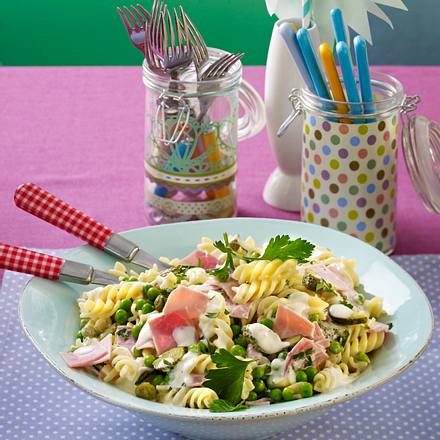 Schinken-Nudelsalat Rezept Schinken-Nudelsalat Rezept