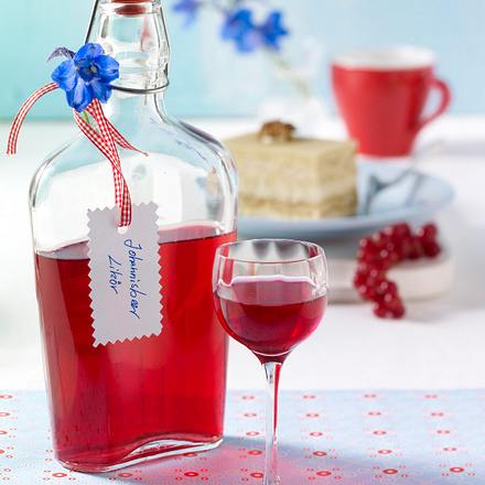 Selbst gemachter Johannisbeer-Likör Rezept Selbst gemachter Johannisbeer-Likör Rezept