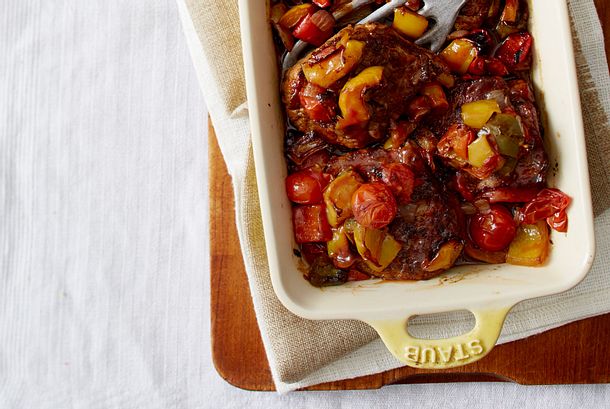 Spanische Ofenschmorsteaks Rezept Spanische Ofenschmorsteaks Rezept