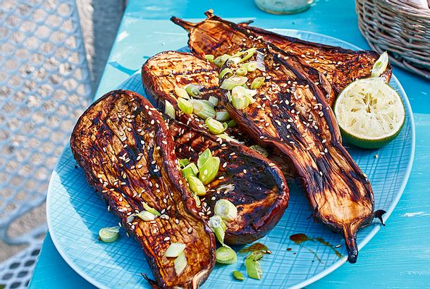 Teriyaki-Auberginen Rezept Teriyaki-Auberginen Rezept