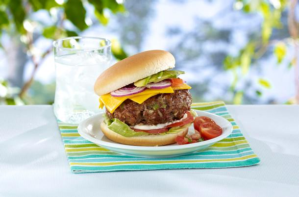 Texas Chili Cheeseburger Rezept Texas Chili Cheeseburger Rezept