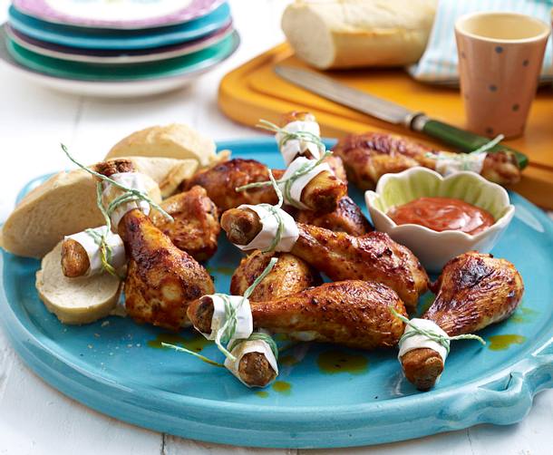 Würzige Hähnchenkeulen Rezept Würzige Hähnchenkeulen Rezept
