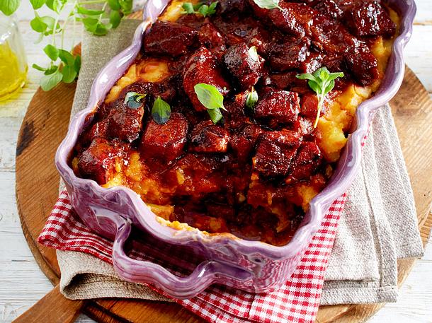 Shepherd S Pie Mit Gulasch Rezept Lecker