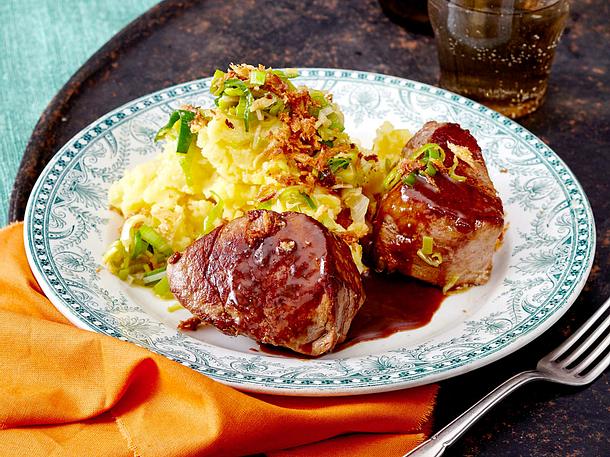 Miso-Senf-Soße zu Schwein & Püree-image