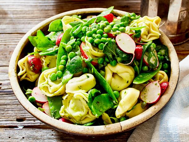 Tortellini Gemuse Salat Rezept Lecker