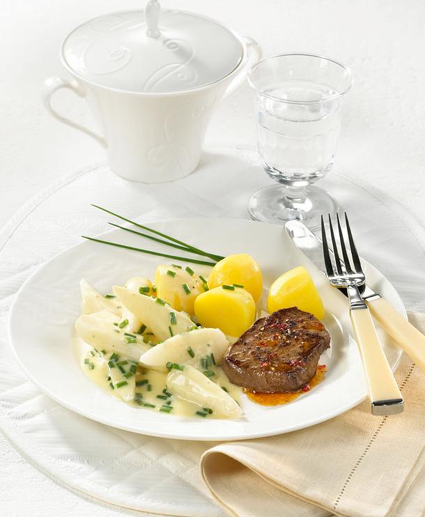 Teltower Rubchen In Bechamelsosse Zu Beefsteak Rezept Lecker 