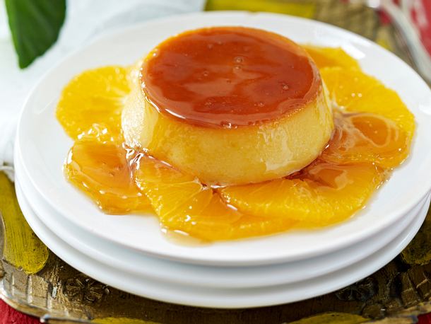 Karamellpudding Mit Orangen Flan Con Naranja Rezept Lecker