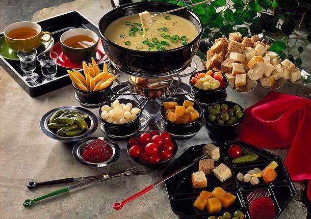 Schweizer Kase Fondue Rezept Lecker