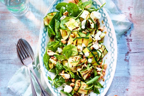 Zucchini Spinat Spektakel Rezept Lecker