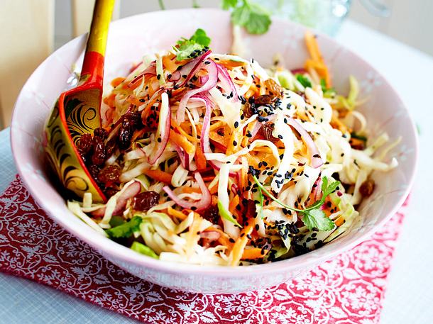 Orientalischer Weisskohlsalat Rezept Lecker 