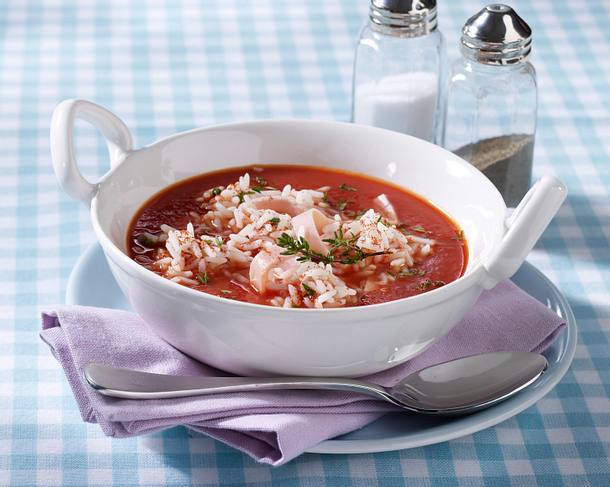 Tomatensuppe Mit Reis Diat Rezept Lecker