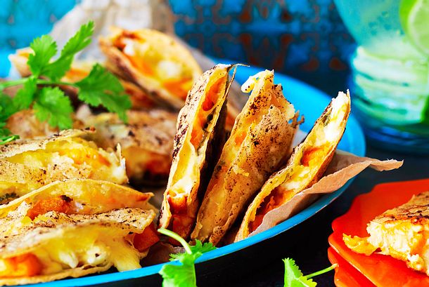 Karacho Quesadilla Con Kurbis Rezept Lecker