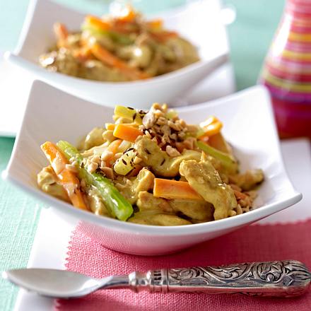 Émincé de poulet exotique Rezept Émincé de poulet exotique Rezept