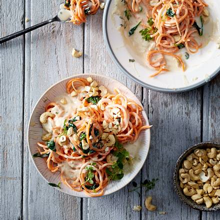 "Wolke 7"-Süßkartoffelspaghetti Rezept