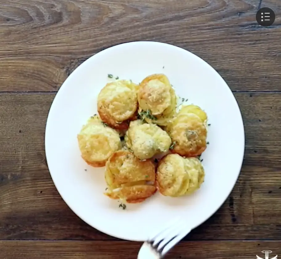 12 x Mini-Kartoffelauflauf Rezept 12 x Mini-Kartoffelauflauf Rezept