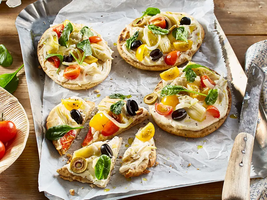 15-Minuten-Pizza Rezept 15-Minuten-Pizza Rezept