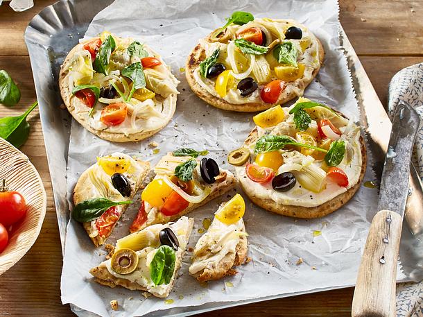 15-Minuten-Pizza Rezept 15-Minuten-Pizza Rezept