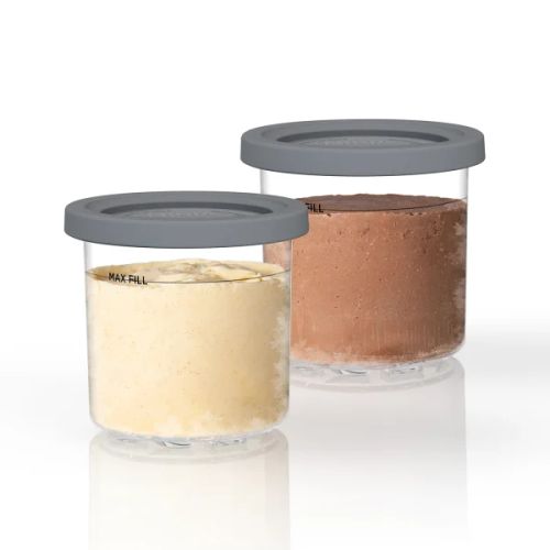 2 Dessert-Behälter mit Deckel (Ninja Creami NC300EU)