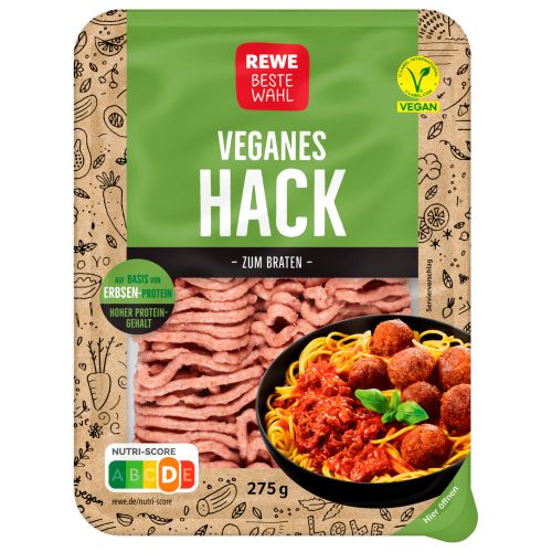 REWE Beste Wahl Hack vegan 275g