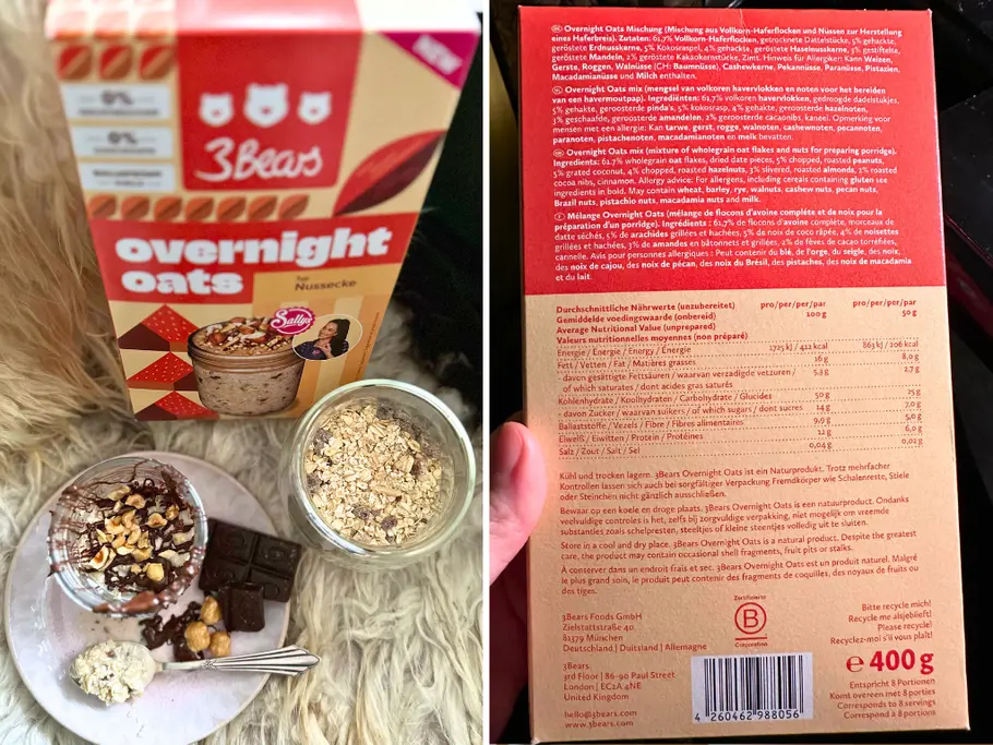 3Bears x Sallys – Nussecken gibt&amp;#39;s jetzt zum Löffeln | LECKER