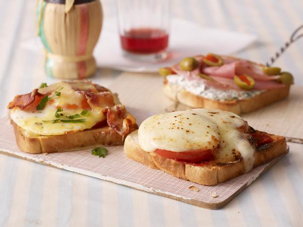 3er Toast Pizzen Rezept 3er Toast Pizzen Rezept