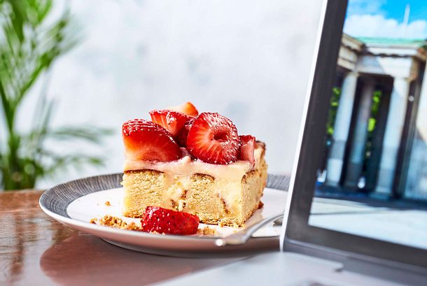 amtierende Erdbeerminister-Schnitte Rezept